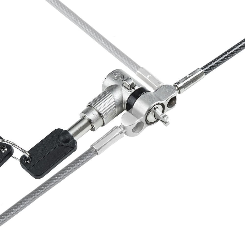 USB-Kabel Startech UNIVK-LAPTOP-LOCK Schwarz/Grau 2 m