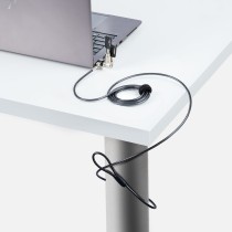 USB-Kabel Startech UNIVK-LAPTOP-LOCK Schwarz/Grau 2 m