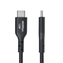USB-Kabel Startech USB2AC15CMBK Schwarz
