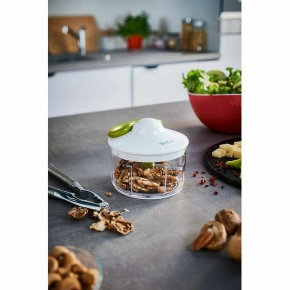Manual mini chopper with pull cord Tefal K13304DISP White Stainless steel Plastic 500 ml