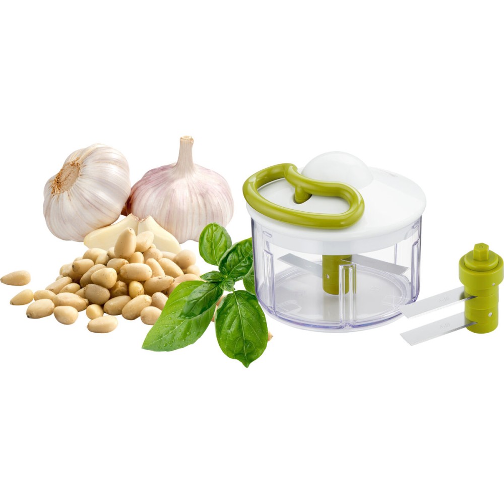 Mini-Hachoir Manuel avec Cordon Tefal K13304DISP Blanc Acier inoxydable Plastique 500 ml