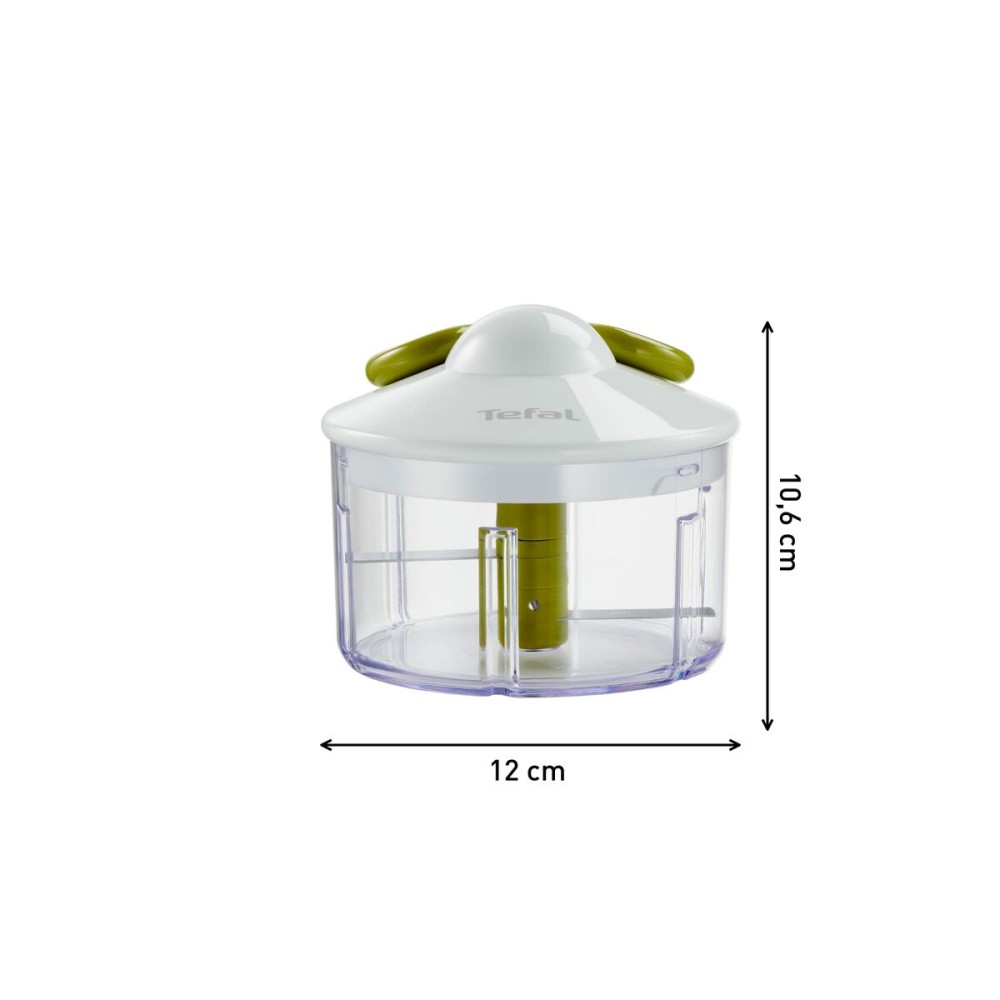 Mini-Hachoir Manuel avec Cordon Tefal K13304DISP Blanc Acier inoxydable Plastique 500 ml