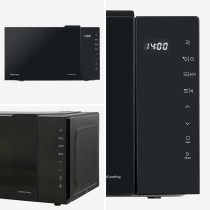 Mikrowelle mit Grill Hisense H23MOBS5HG4 Schwarz 800 W 23 L