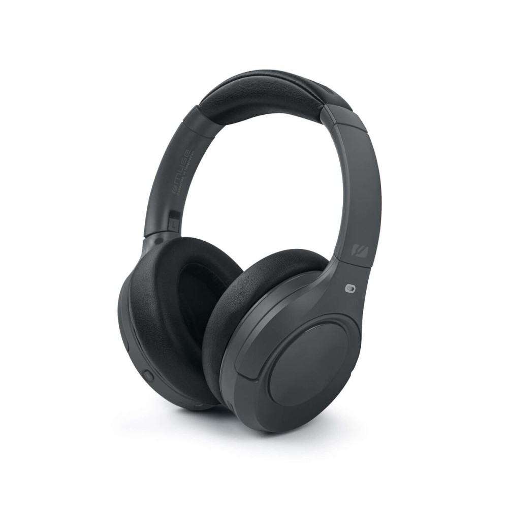 Kopfhörer mit Mikrofon Muse M295ANC Schwarz Grau