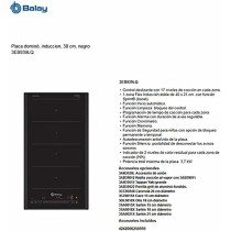Induction Hot Plate Balay 3EB939LQ