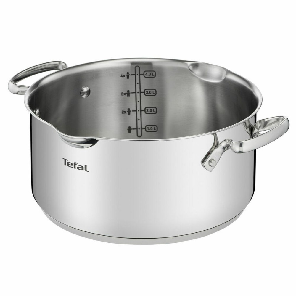 Topfset Tefal G719S735 Stahl Edelstahl Ø 24 cm Ø 20 cm Ø 16 cm (4 Stück)