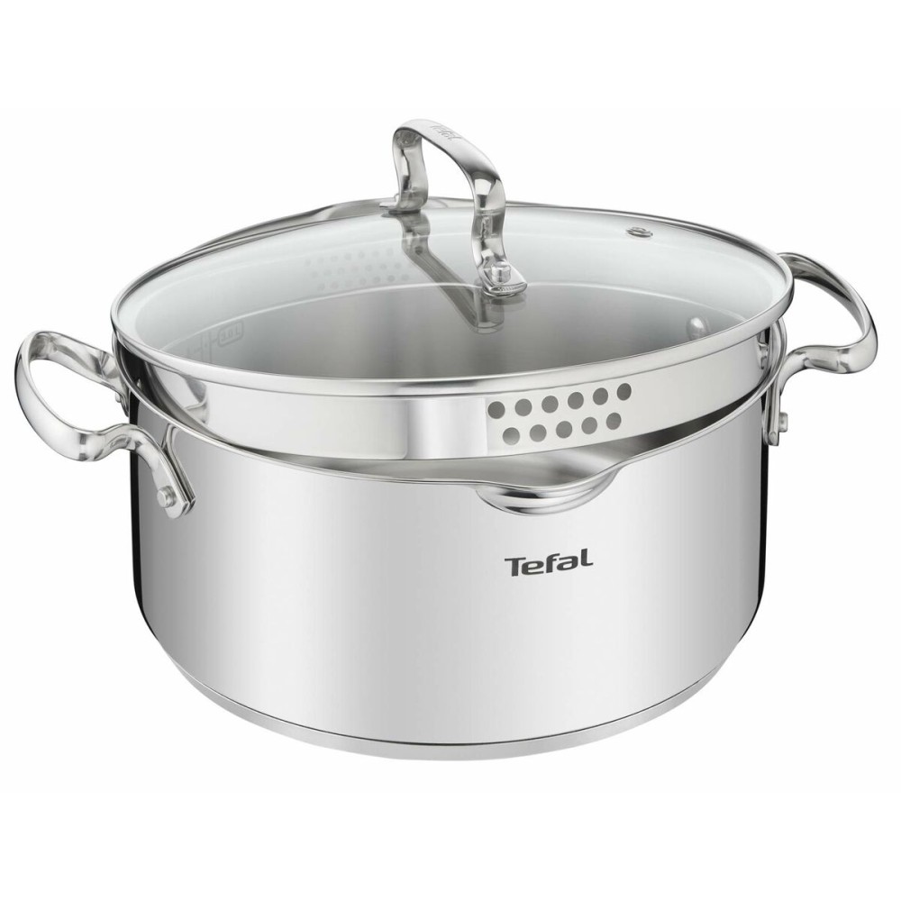 Topfset Tefal G719S735 Stahl Edelstahl Ø 24 cm Ø 20 cm Ø 16 cm (4 Stück)