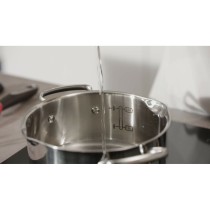 Batterie de Cuisine Tefal G719S735 Acier Acier inoxydable Ø 24 cm Ø 20 cm Ø 16 cm (4 Unités)