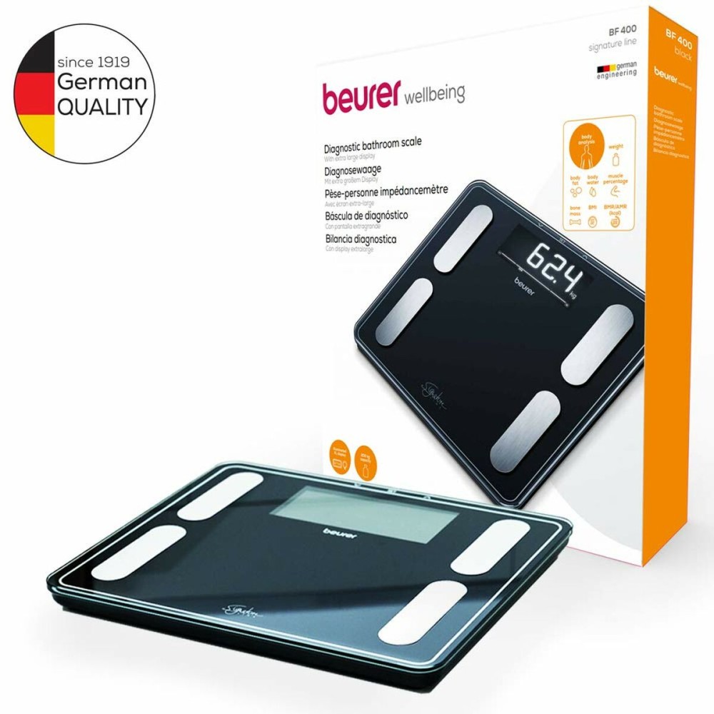 Digitale Personenwaage Beurer BF400 NEGRO