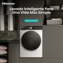Waschmaschine Hisense WF5S1045BW 59,5 cm 1400 rpm 10,5 kg
