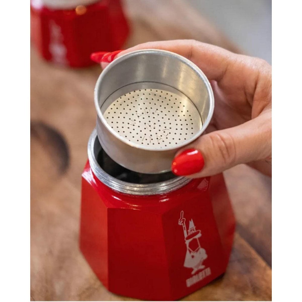Cafetière Italienne Bialetti MOKA D&G Argenté Aluminium 6 Tasses