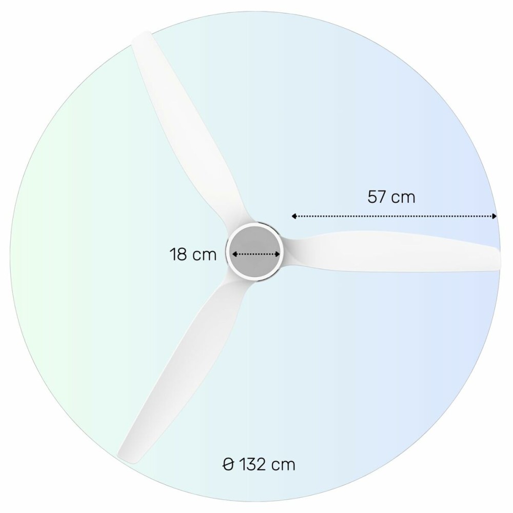 Ceiling Fan Taurus FRESKO 3B PURE Ø 132 cm