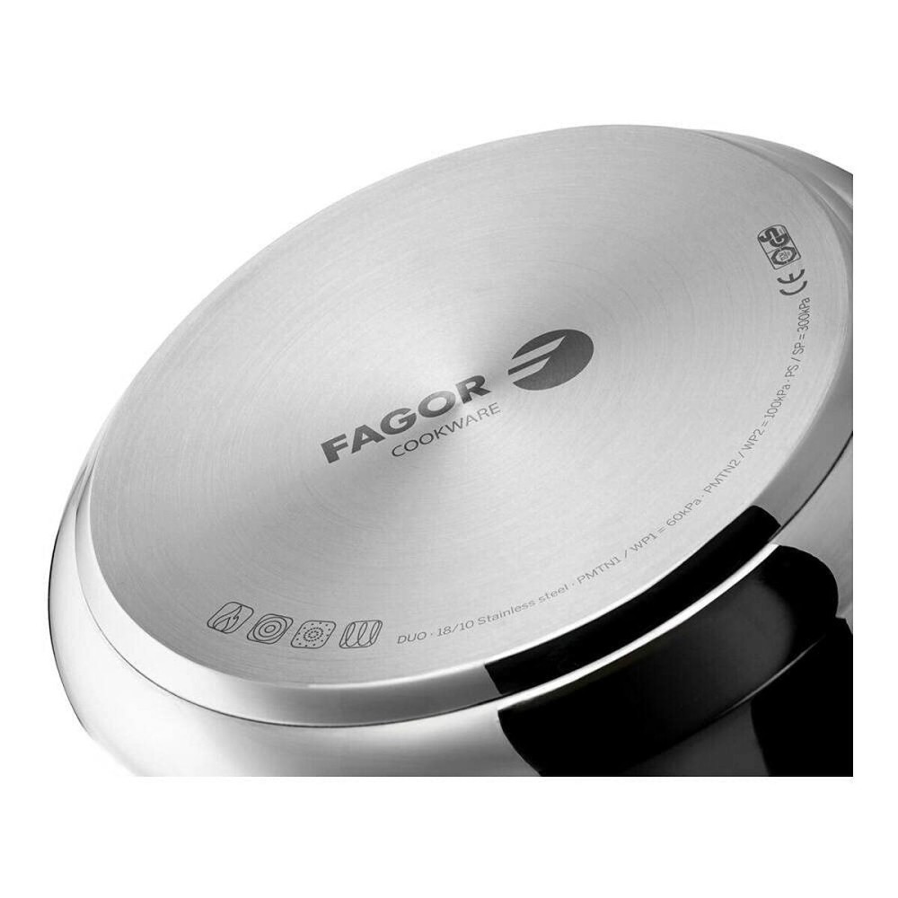 Marmites Express Fagor DUO 6L RAPID Acier inoxydable 18/10 6 L