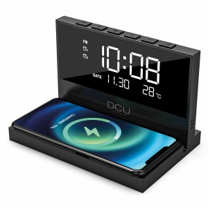 Wecker DCU 37300830 Schwarz
