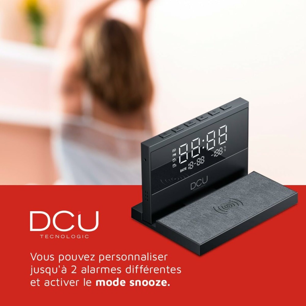 Wecker DCU 37300830 Schwarz