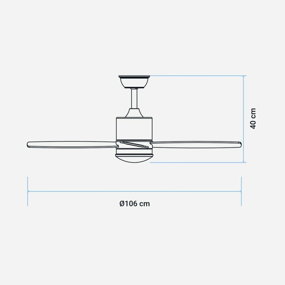 Ceiling Fan Universal Blue 270-UVT1318