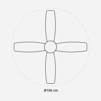 Ceiling Fan Universal Blue 270-UVT1318