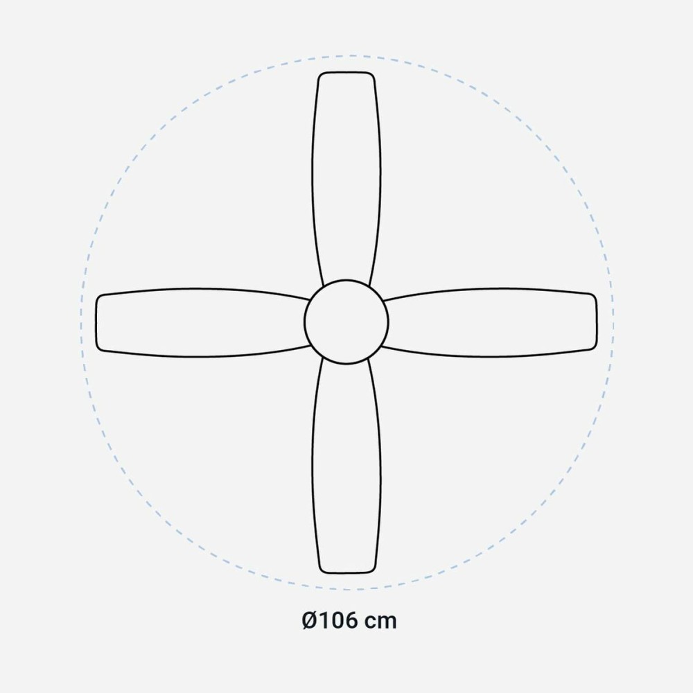 Ceiling Fan Universal Blue 270-UVT1318