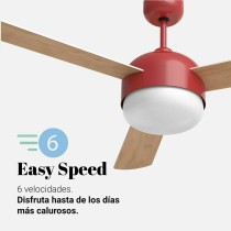 Deckenventilator Universal Blue 283-UVT1331-21 Rot