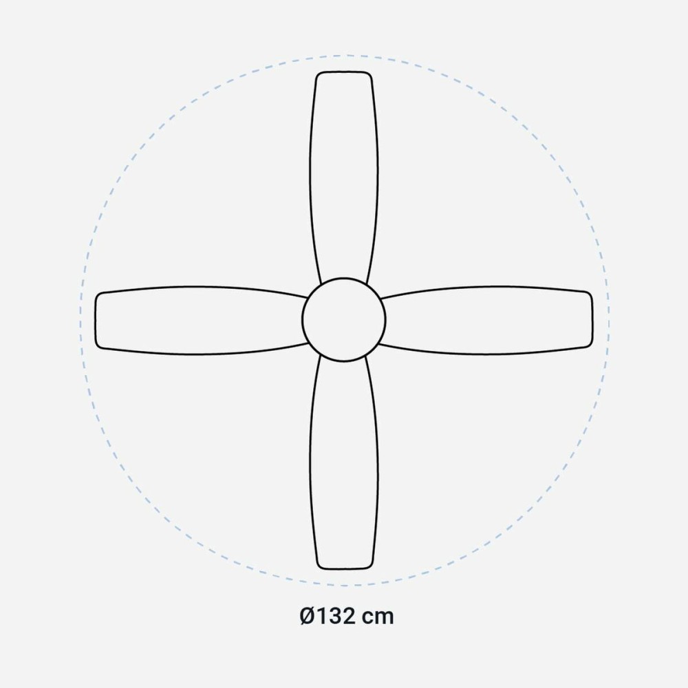 Deckenventilator Universal Blue 272-UVT1320 Ø 132 cm