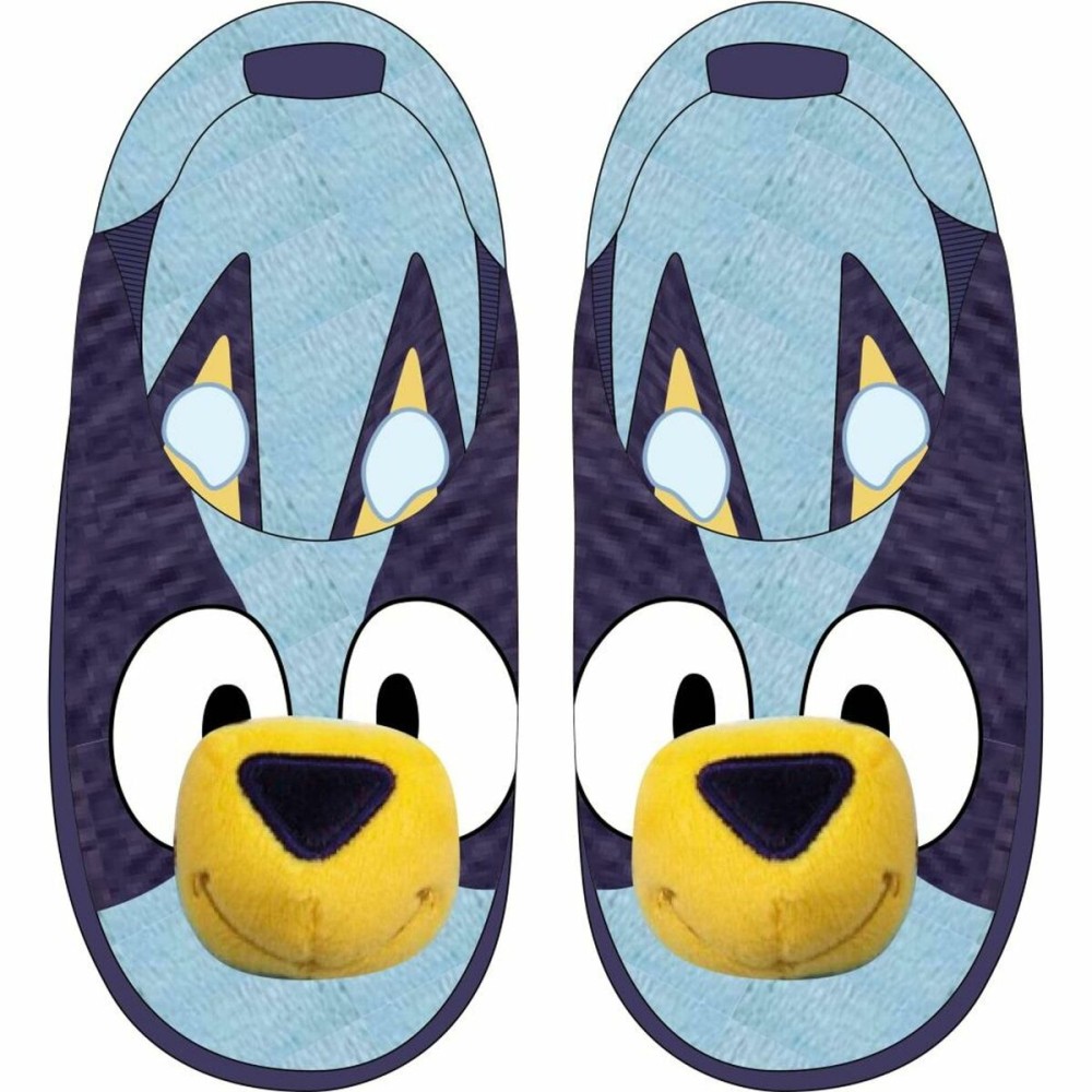 House Slippers Bluey Blue