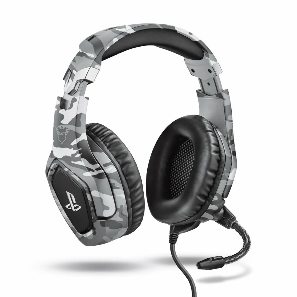 Wireless Headphones Trust 23531 GXT488 Grey
