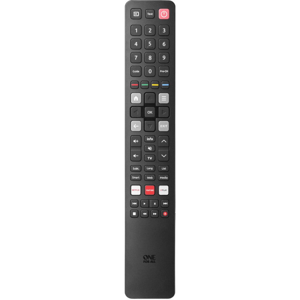 Télécommande Universelle One For All URC4922 Noir