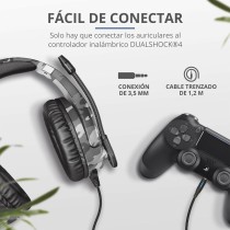 Wireless Headphones Trust 23531 GXT488 Grey