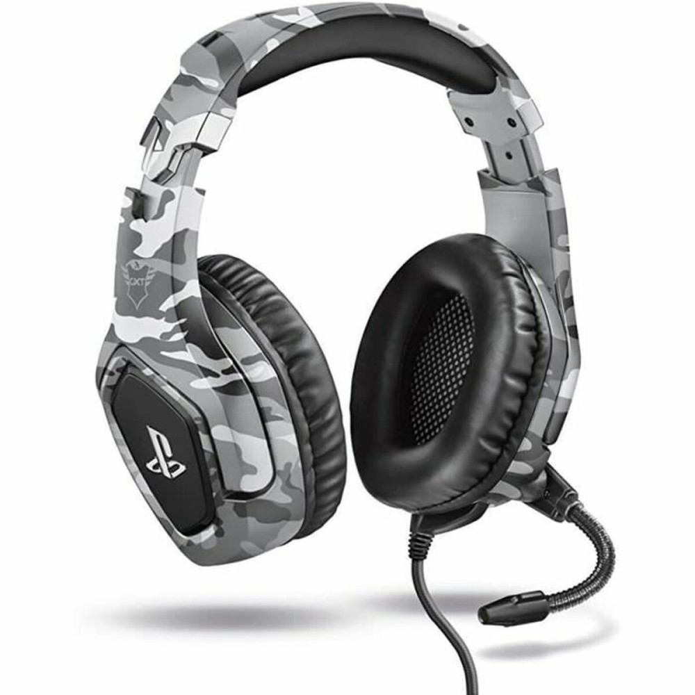 Wireless Headphones Trust 23531 GXT488 Grey