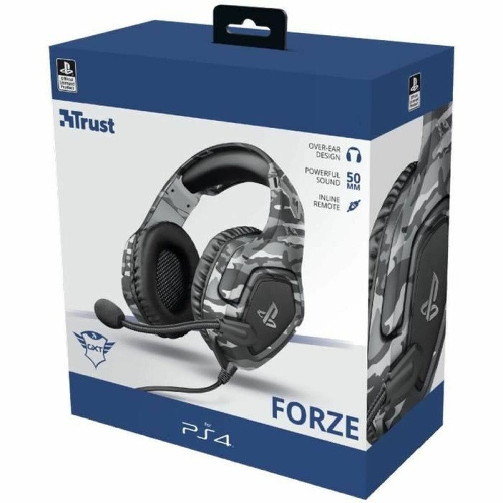 Wireless Headphones Trust 23531 GXT488 Grey