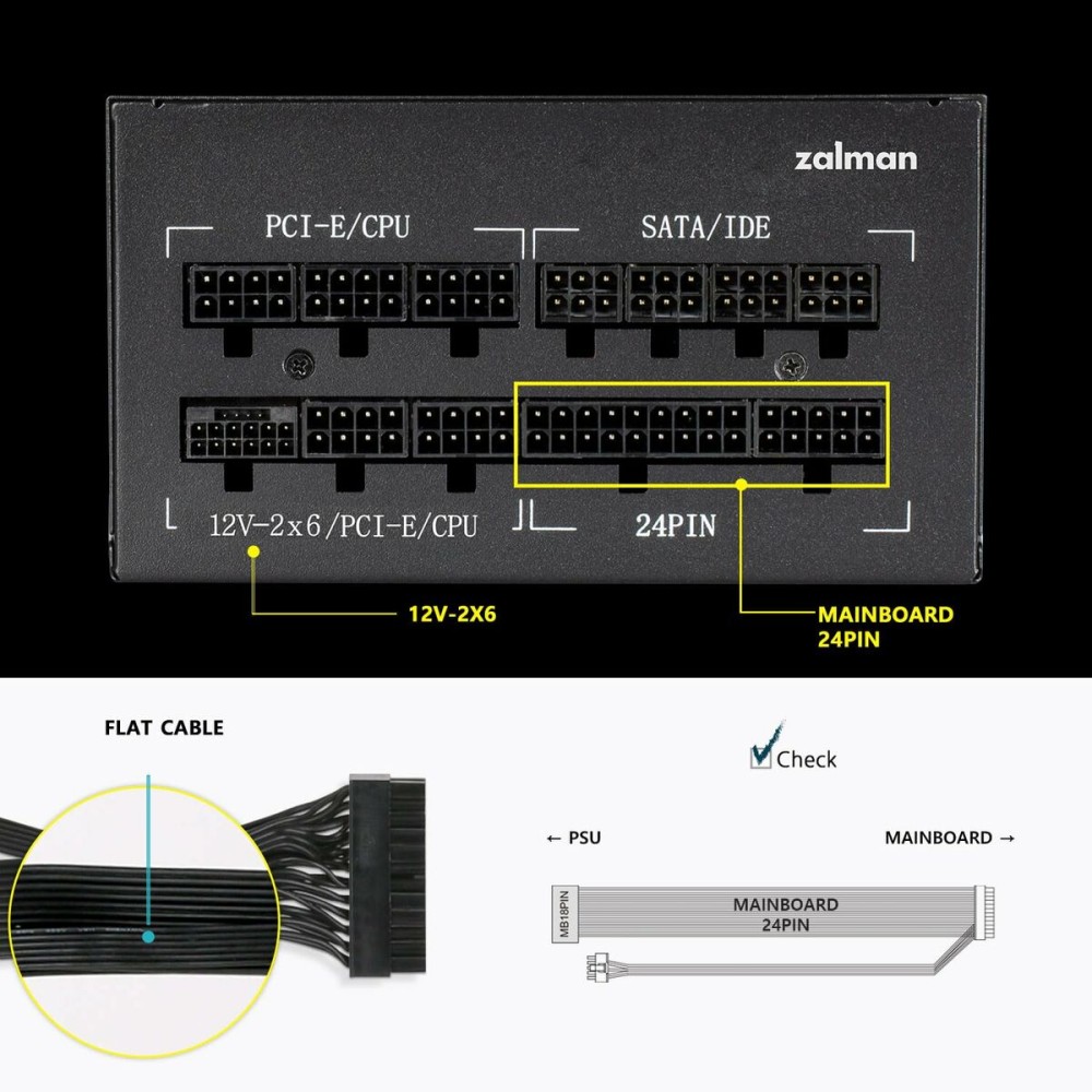 Bloc d’Alimentation Zalman 8800263650453