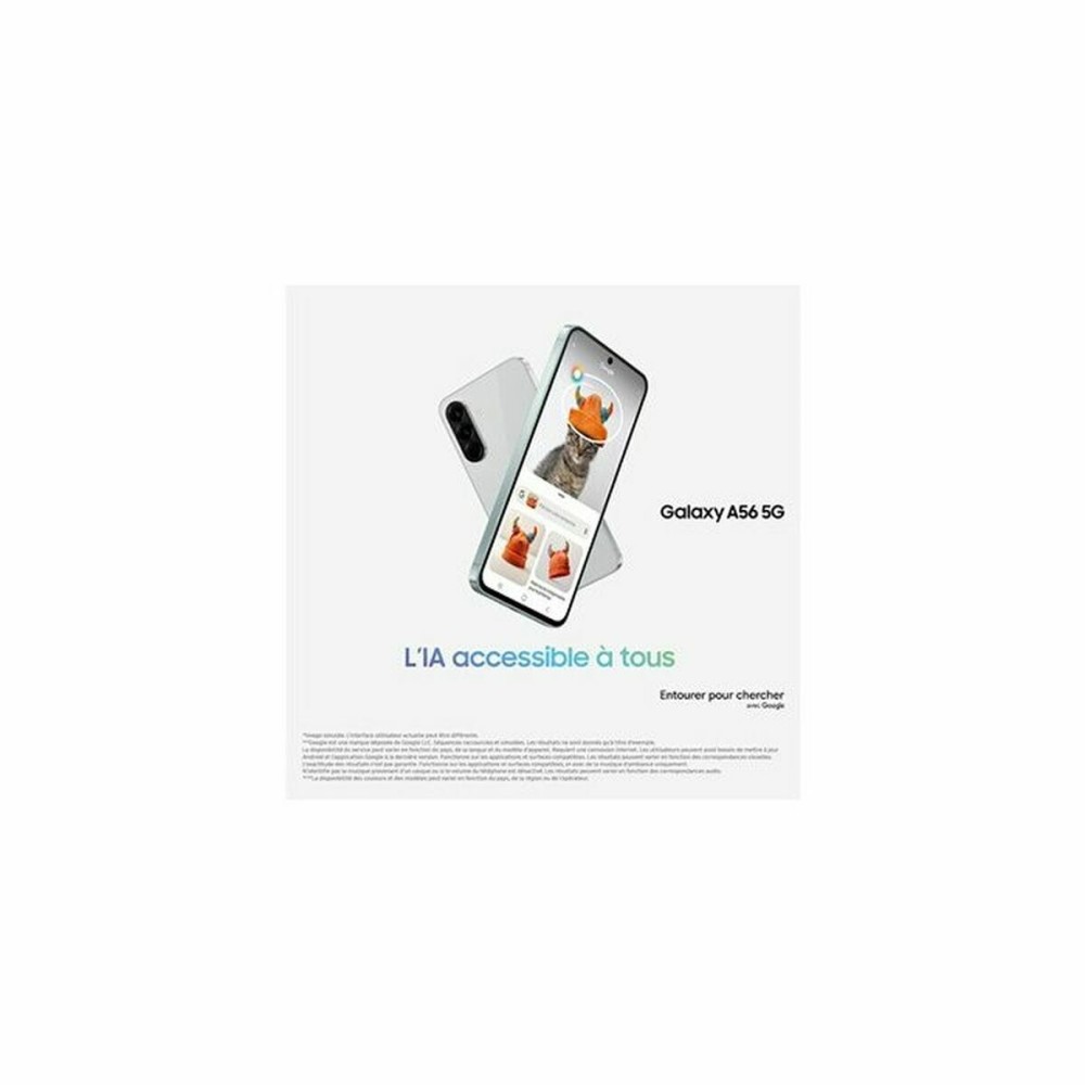 Smartphone Samsung A56 5G A.GRAY 6,7" 8 GB RAM 128 GB