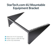 Support Startech RK619WALLV Noir Acier