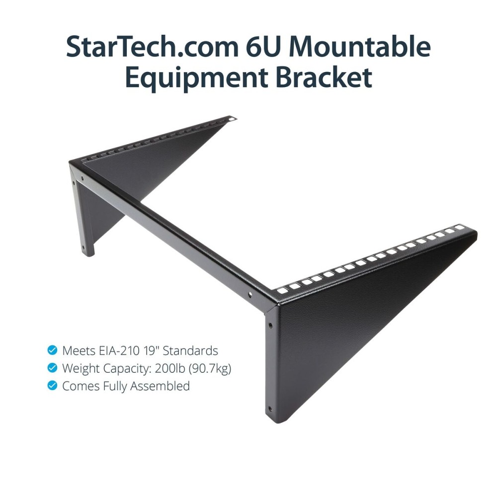 Support Startech RK619WALLV Noir Acier