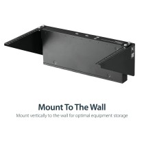 Support Startech RK619WALLV Noir Acier