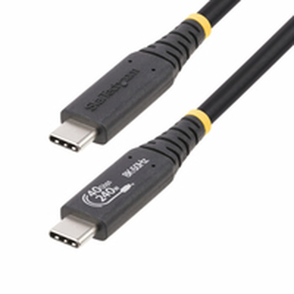 USB-Kabel Startech 50C-40G-USB4-CABLE Schwarz