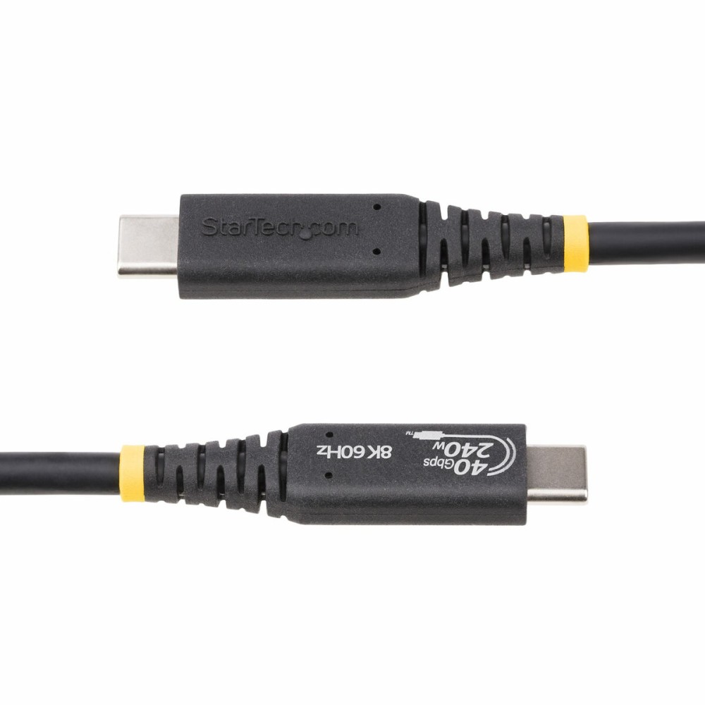 USB-Kabel Startech 50C-40G-USB4-CABLE Schwarz