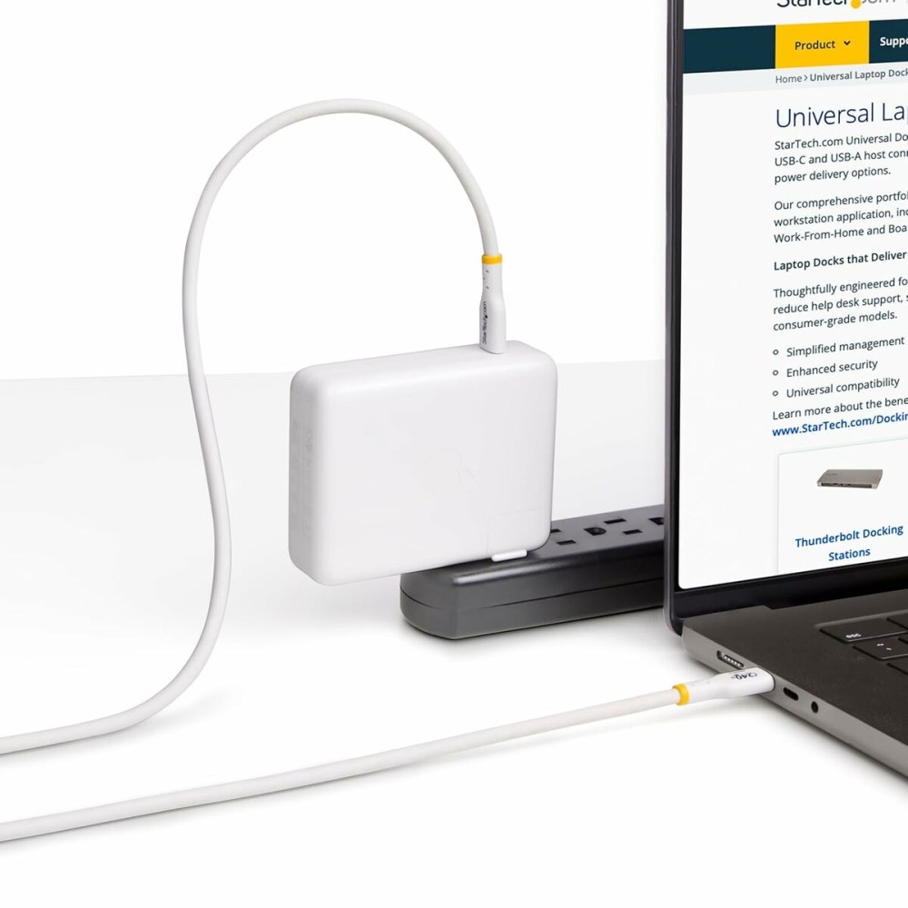 USB-Kabel Startech USB2EPR2MW Weiß 2 m