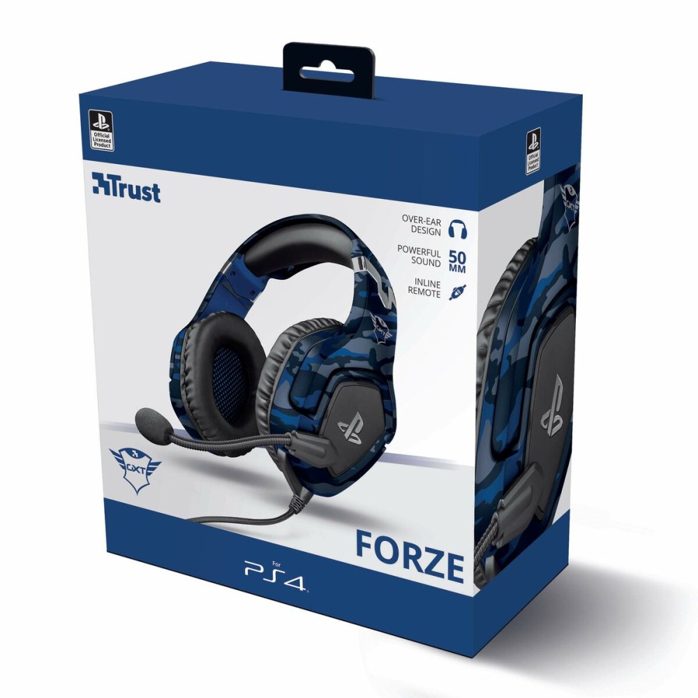 Headphones Trust GXT 488 Forze PS4 Blue