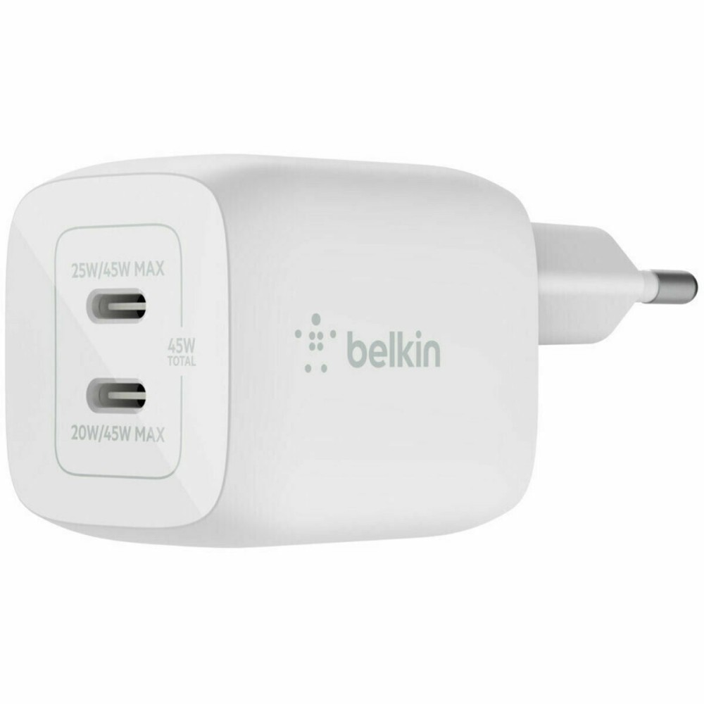 Chargeur mural Belkin WCH011VFWH Blanc
