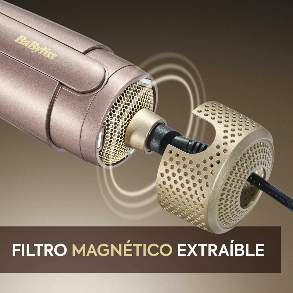 Styling Brush Babyliss AS95E Black Champagne 1000 W