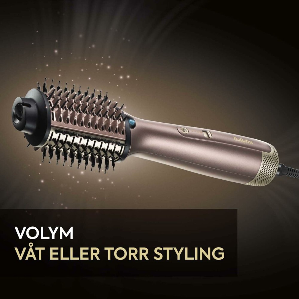 Styling Brush Babyliss AS95E Black Champagne 1000 W