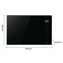 Mikrowelle mit Grill Hisense BIM325GI63DBG Schwarz 900 W 25 L