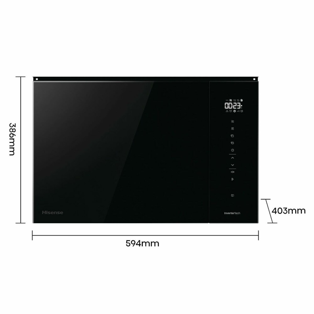 Mikrowelle mit Grill Hisense BIM325GI63DBG Schwarz 900 W 25 L