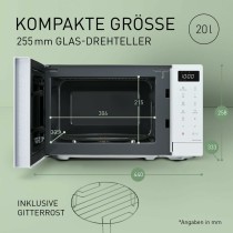 Microwave with Grill Panasonic NNGM21QWEPG 20L White 20 L