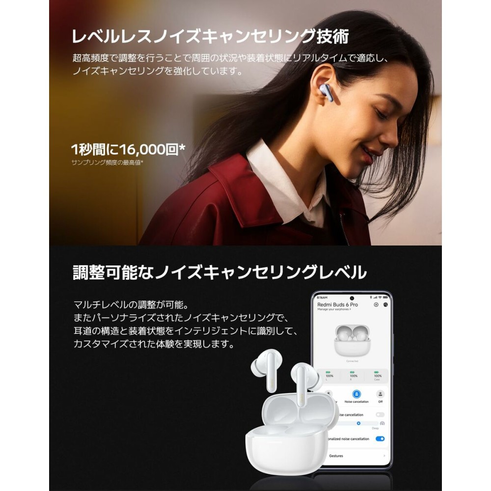 Headphones Xiaomi BHR9310GL White