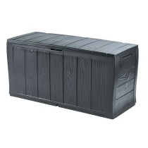 Aufbewahrungsbox Keter 230415 Graphit 270 L Kunststoff