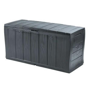 Boîte de rangement Keter 230415 Graphite 270 L Plastique