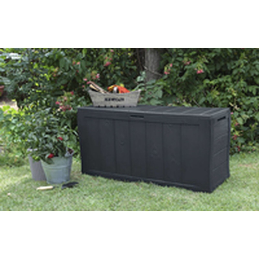 Boîte de rangement Keter 230415 Graphite 270 L Plastique