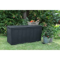 Boîte de rangement Keter 230415 Graphite 270 L Plastique